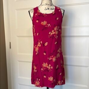 Maurices Pink Sleeveless Sundress Size Small